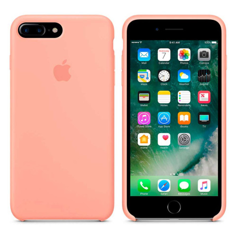Чохол LUX Silicone Case для Iphone 8 Plus Flamingo